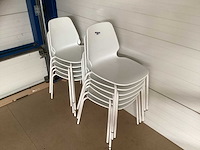 Kantine stoelen (11x) - afbeelding 1 van  1