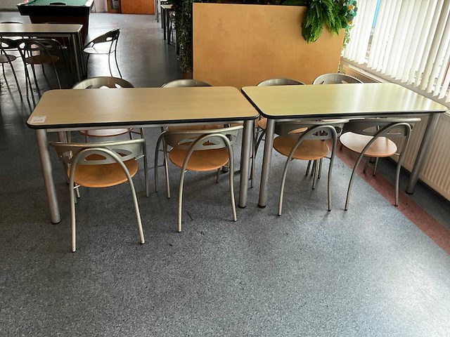 Kantine tafel (16x) - afbeelding 1 van  10