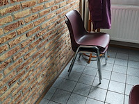 Kantine tafel met 10 stoelen - afbeelding 2 van  2