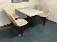 Kantine zit met stoelen (2x) - afbeelding 2 van  6