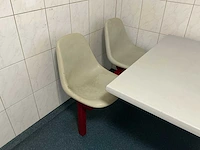 Kantine zit met stoelen (2x) - afbeelding 4 van  6