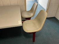 Kantine zit met stoelen (2x) - afbeelding 5 van  6