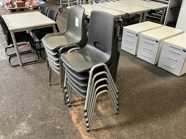 Kantinestoel (11x) - afbeelding 2 van  3