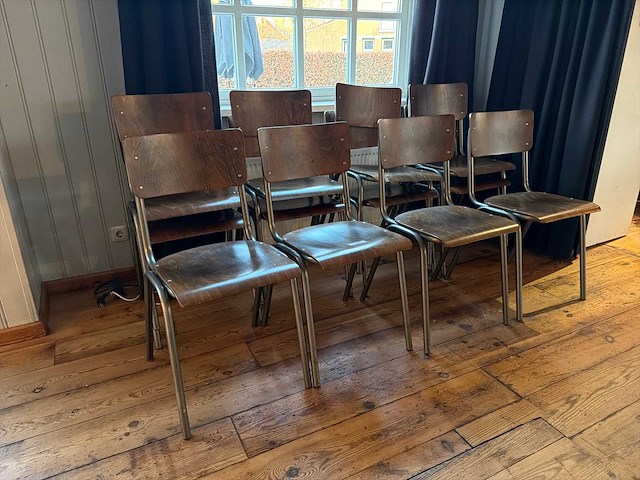 Kantinestoel (12x) - afbeelding 1 van  4