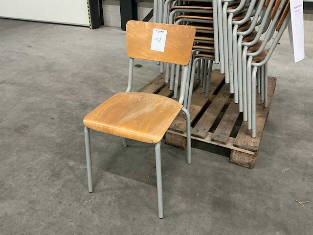 Kantinestoel (20x) - afbeelding 1 van  5