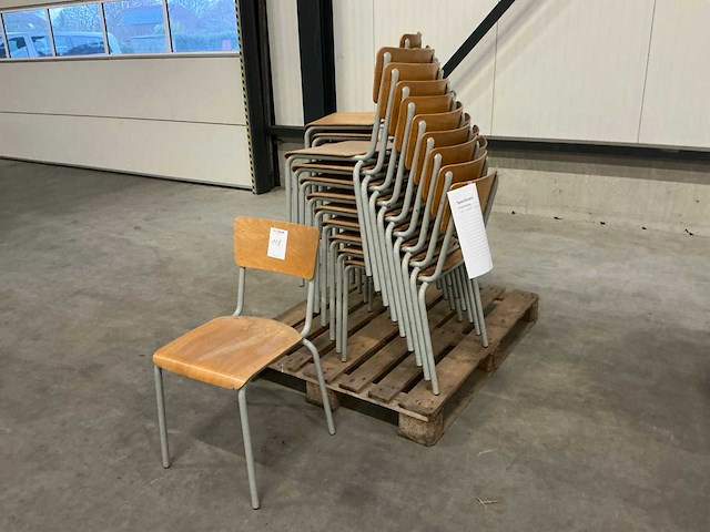 Kantinestoel (20x) - afbeelding 3 van  5