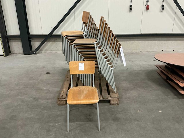 Kantinestoel (20x) - afbeelding 4 van  5