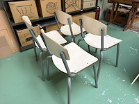 Kantinestoel (4x) - afbeelding 3 van  3