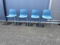 Kantinestoel (4x) - afbeelding 2 van  3