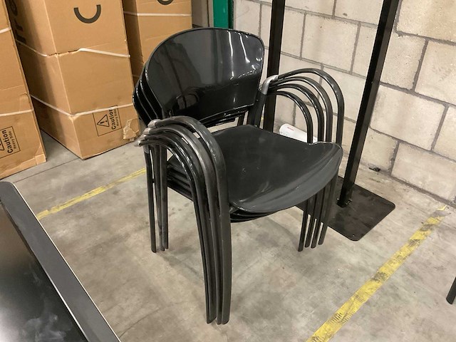 Kantinestoel (5x) - afbeelding 2 van  2