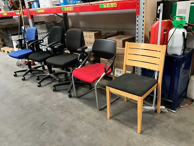 Kantinestoel (5x) - afbeelding 1 van  4