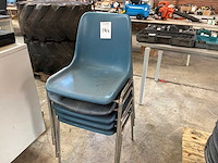 Kantinestoel (5x) - afbeelding 1 van  2
