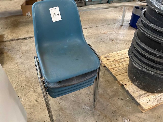 Kantinestoel (5x) - afbeelding 2 van  2