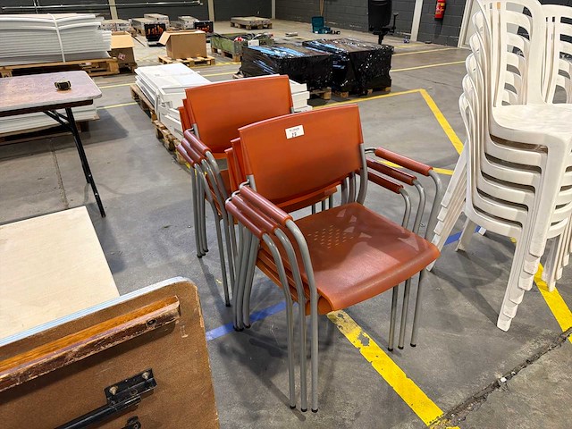 Kantinestoel (6x) - afbeelding 3 van  3