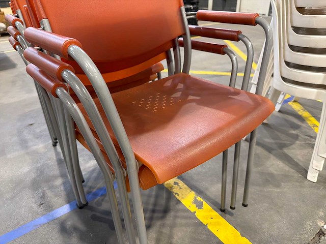 Kantinestoel (6x) - afbeelding 1 van  3