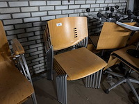 Kantinestoel (6x) - afbeelding 1 van  3
