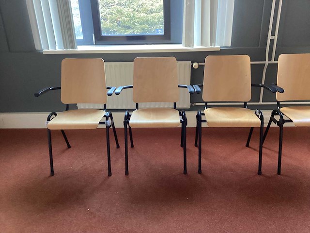 Kantinestoel (6x) - afbeelding 3 van  4