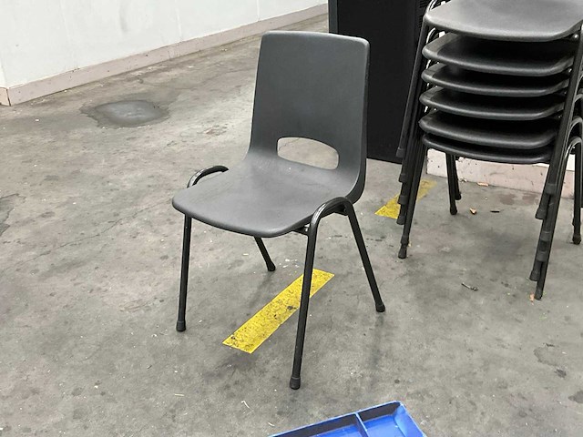 Kantinestoel (7x) - afbeelding 1 van  4