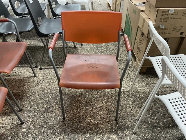 Kantinestoel (7x) - afbeelding 1 van  3