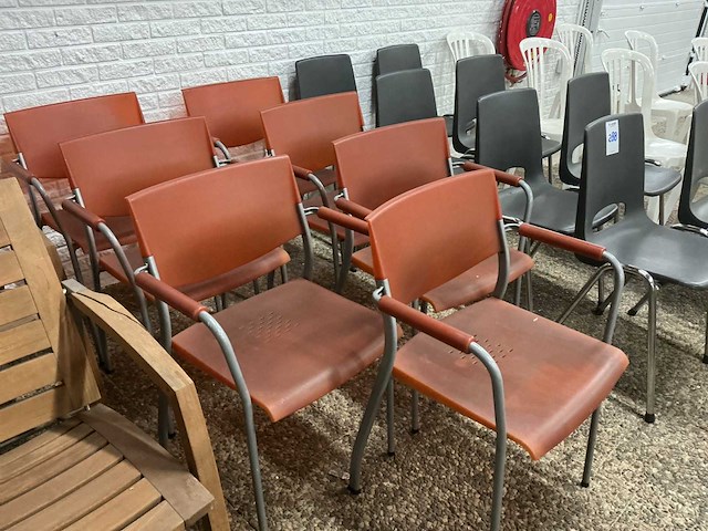 Kantinestoel (7x) - afbeelding 3 van  3
