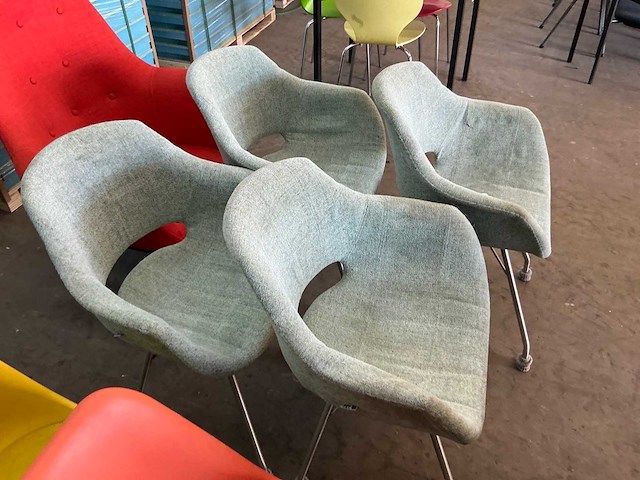 Kantinestoel (7x) - afbeelding 1 van  3