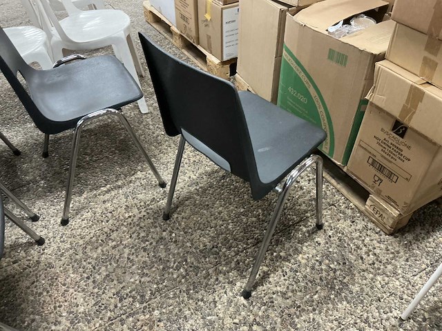 Kantinestoel (8x) - afbeelding 1 van  3