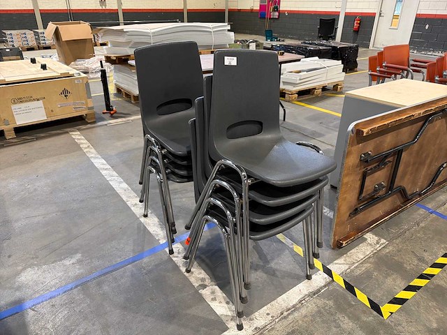 Kantinestoel (8x) - afbeelding 1 van  1