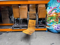 Kantinestoel met print (koppelbaar) (48x)