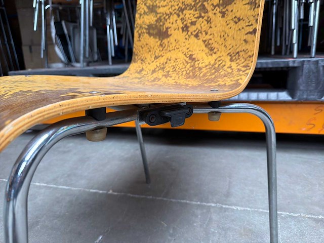 Kantinestoel met print (koppelbaar) (48x) - afbeelding 4 van  5