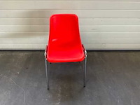 Kantinestoel / stapelstoel (10x) - afbeelding 1 van  7