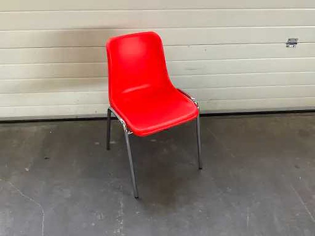 Kantinestoel / stapelstoel (10x) - afbeelding 2 van  7