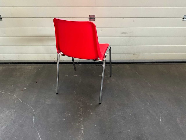 Kantinestoel / stapelstoel (10x) - afbeelding 4 van  7