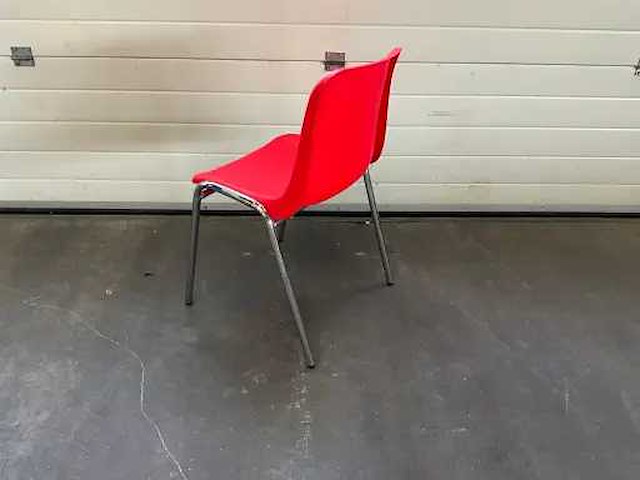 Kantinestoel / stapelstoel (10x) - afbeelding 5 van  7
