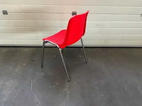 Kantinestoel / stapelstoel (10x) - afbeelding 5 van  7