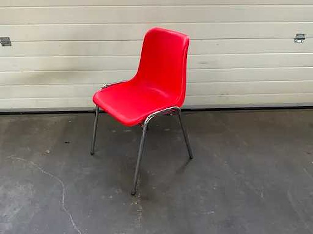Kantinestoel / stapelstoel (10x) - afbeelding 6 van  7
