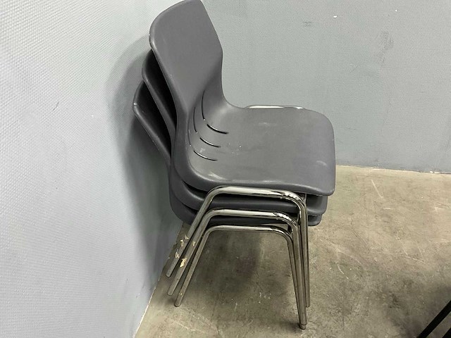 Kantinestoelen (10x) - afbeelding 4 van  5