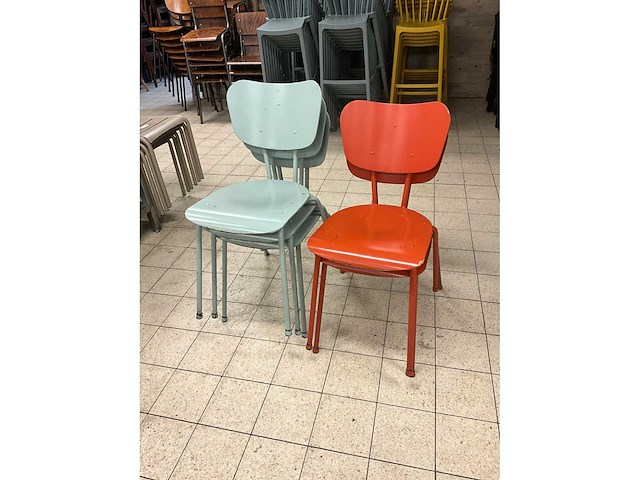Kantinestoelen (6x) - afbeelding 5 van  5