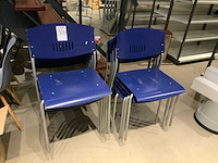 Kantinestoelen (9x) - afbeelding 1 van  2