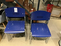 Kantinestoelen (9x) - afbeelding 2 van  2