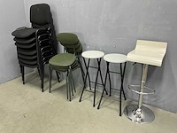 Kantinestoelen en krukken - afbeelding 1 van  7