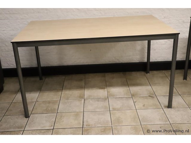 Kantinetafel - 140x90x74cm - afbeelding 1 van  5