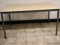 Kantinetafel - 140x90x74cm - afbeelding 1 van  5