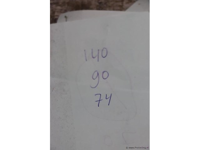 Kantinetafel - 140x90x74cm - afbeelding 5 van  5