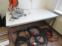 Kantinetafel 160x80 cm (4x) - afbeelding 1 van  3