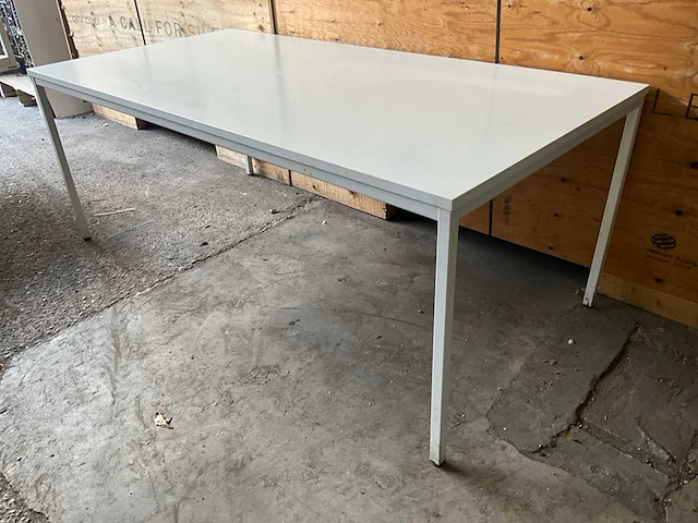 Kantinetafel 200x100x77cm (2x) - afbeelding 2 van  3