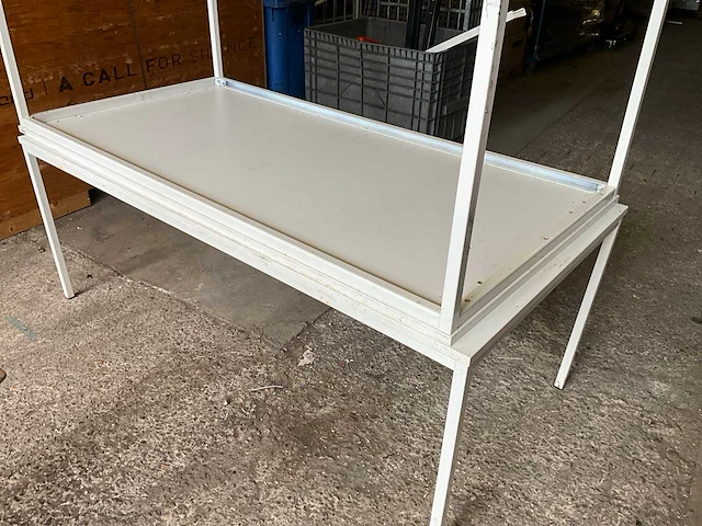 Kantinetafel 200x100x77cm (2x) - afbeelding 3 van  3