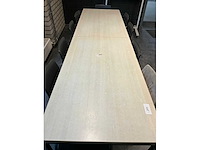Kantinetafel (2x) met 10 stoelen - afbeelding 3 van  4