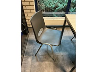 Kantinetafel (2x) met 10 stoelen - afbeelding 4 van  4