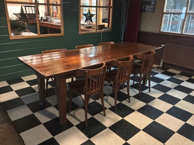 Kantinetafel (2x) - afbeelding 4 van  8