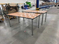 Kantinetafel (2x) - afbeelding 1 van  2